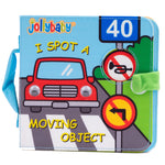 Jolly Baby Książeczka z okienkami Traffic cloth book