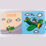 Jolly Baby Książeczka z okienkami Traffic cloth book