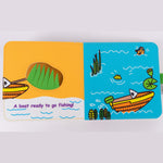 Jolly Baby Książeczka z okienkami Traffic cloth book