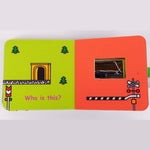 Jolly Baby Książeczka z okienkami Traffic cloth book
