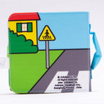Jolly Baby Książeczka z okienkami Traffic cloth book