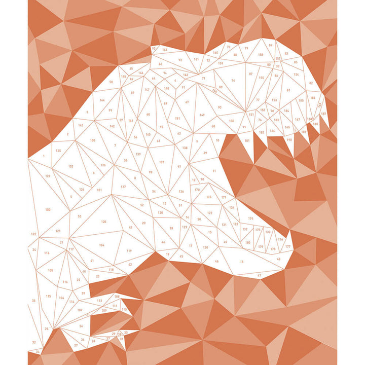 Janod Zestaw kreatywny Mozaika Dinozaury Misterix