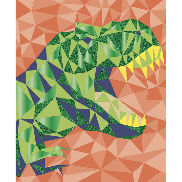Janod Zestaw kreatywny Mozaika Dinozaury Misterix