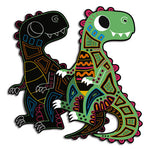 Janod Zestaw kreatywny Wydrapywanka Dinozaury 5 + - 4kidspoint.pl