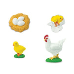 Safari Ltd Zestaw figurek Montessori Cykl życia kury