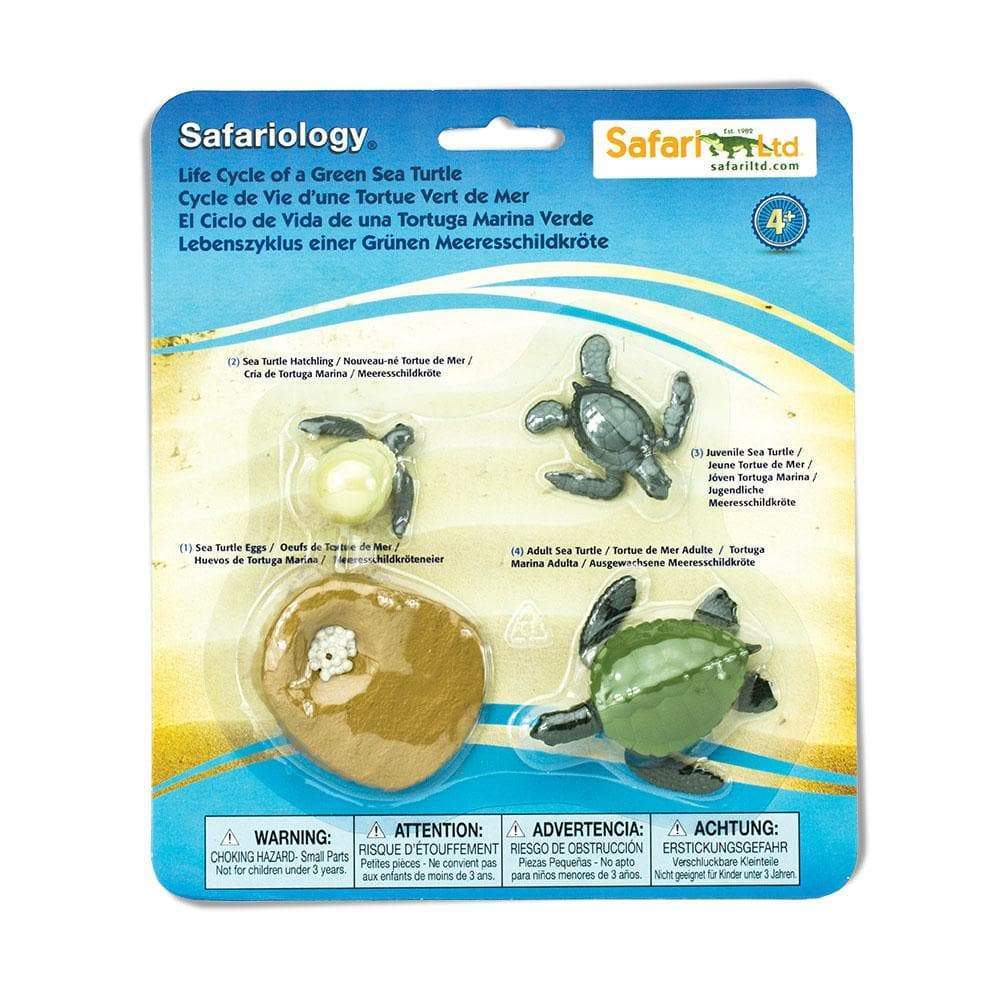 Safari Ltd Zestaw figurek Montessori życie żółwia morskiego