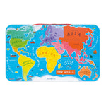 Janod Puzzle magnetyczne Mapa świata
