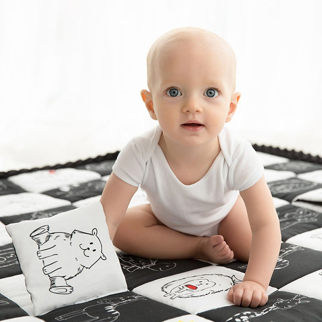 Baby Steps Mata edukacyjna dla niemowląt kontrastowa
