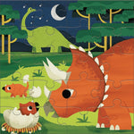 Mudpuppy Puzzle magnetyczne Dinozaury