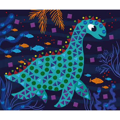 Janod Zestaw kreatywny Mozaiki dla dzieci Dinozaury