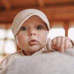 Baby Steps Muślinowa chusteczka na głowę - Gray