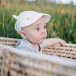 Baby Steps Muślinowa chusteczka na głowę - Gray