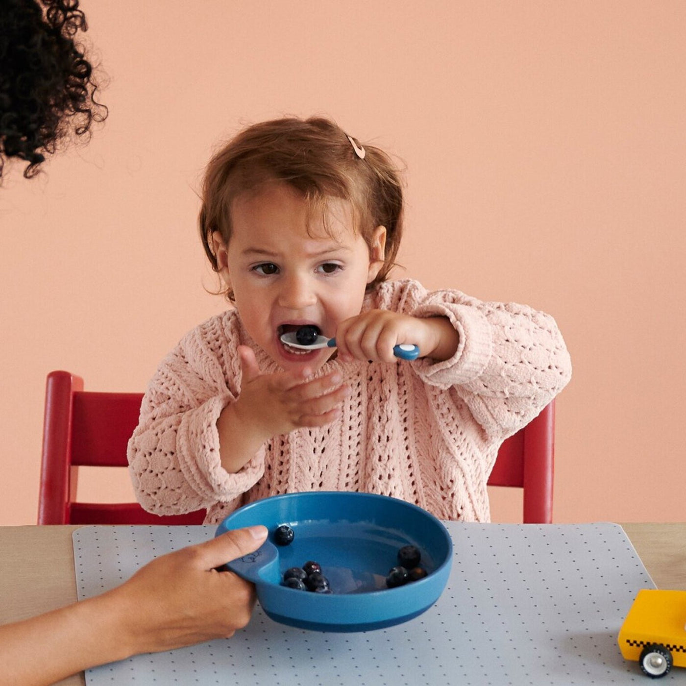 MEPAL zestaw 2 łyżeczki dziecięce granatowe - 4kidspoint.pl