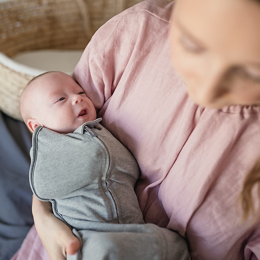 Sleepee Otulacz First Step z czapeczką Melanżowy beż