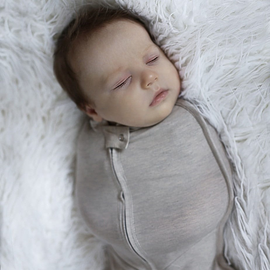 Sleepee Otulacz First Step z czapeczką Melanżowy beż