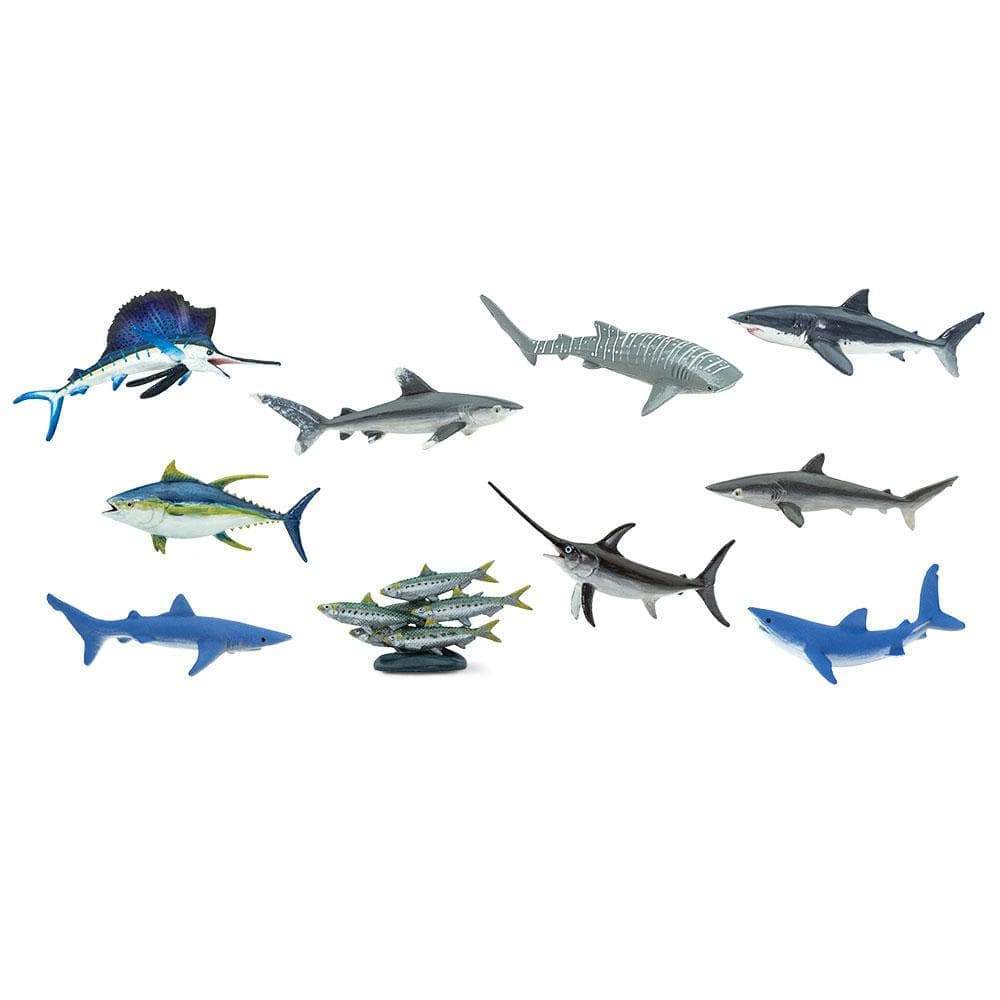 Safari Ltd Zestaw figurek Montessori Ryby Pelagiczne