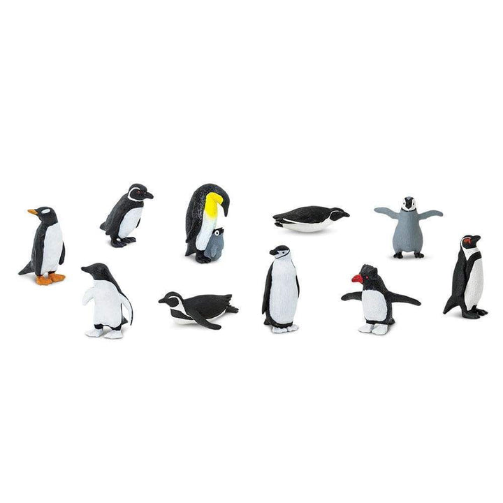 Safari Ltd Zestaw figurek Montessori Figurki zwierząt Pingwiny