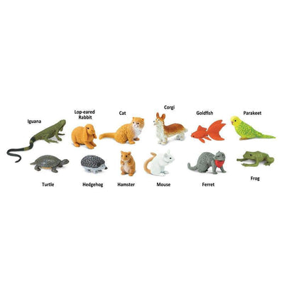 Safari Ltd Zestaw Figurki Montessori Zwierzątka Domowe