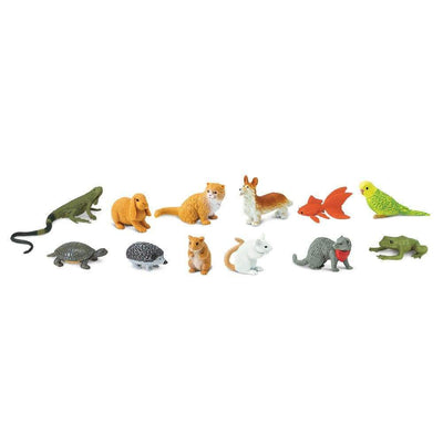 Safari Ltd Zestaw Figurki Montessori Zwierzątka Domowe