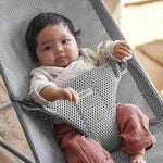 Babybjorn Leżaczek dla dziecka Bliss Mesh szary - 4kidspoint.pl