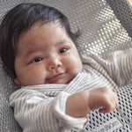 Babybjorn Leżaczek dla dziecka Bliss Mesh szary - 4kidspoint.pl