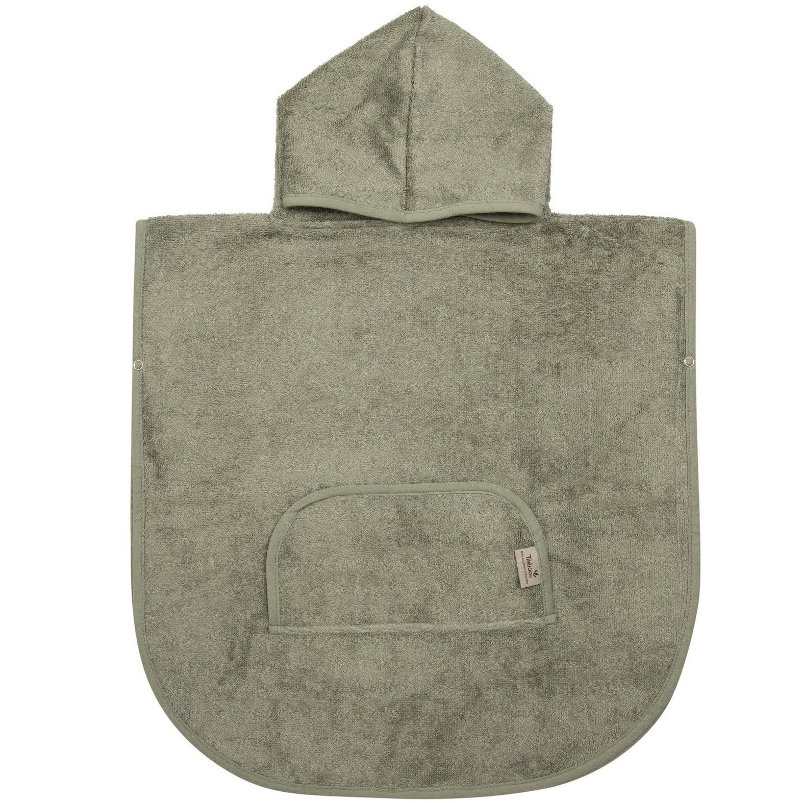 Timboo Ponczo dla dzieci Green Mauve 1-4 l - 4kidspoint.pl