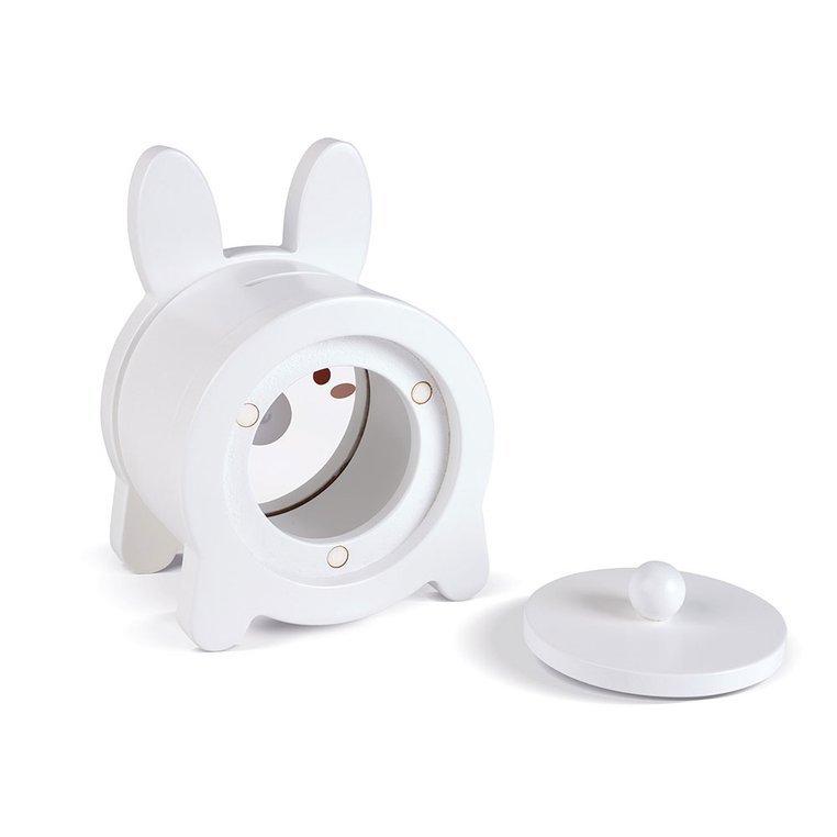 Janod Drewniana skarbonka Królik 3+ - 4kidspoint.pl