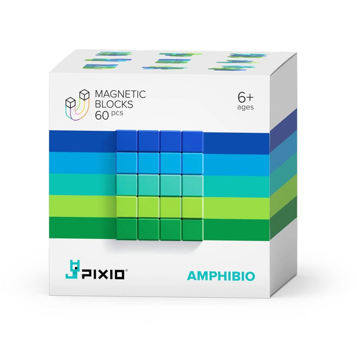Pixio Klocki magnetyczne Pixio 60 Amphibio Abstract Series - 4kidspoint.pl