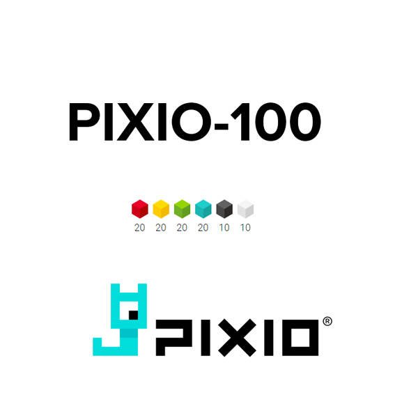 Pixio Klocki magnetyczne Pixio 100 Design Series