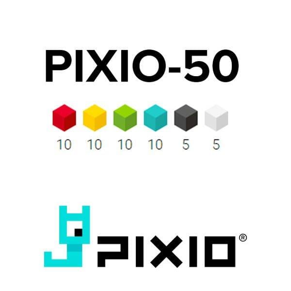 Pixio Klocki magnetyczne Pixio 50 Design Series - 4kidspoint.pl