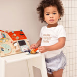 Lilliputiens Drewniana tablica manipulacyjna Farma 9 m+ - 4kidspoint.pl