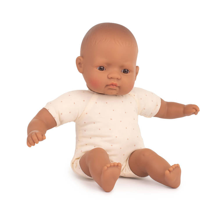 Miniland Lalka dla dziecka z miękkim brzuchem Rasa Hiszpańska 32cm