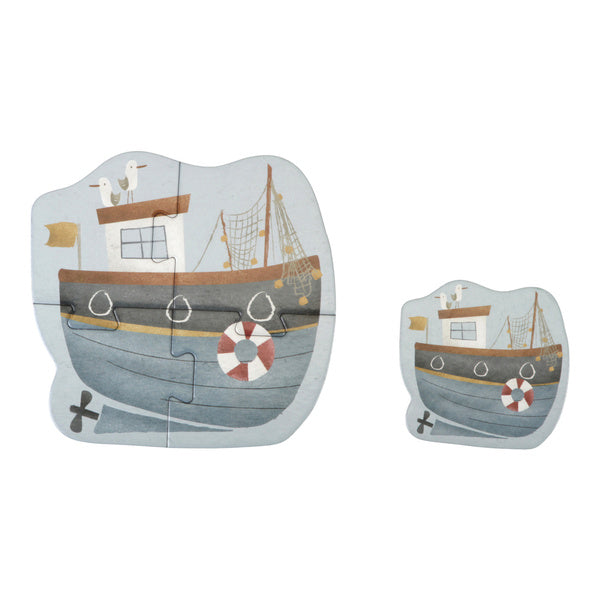 Little Dutch Puzzle dla dzieci Sailors Bay 6 el. - 4kidspoint.pl