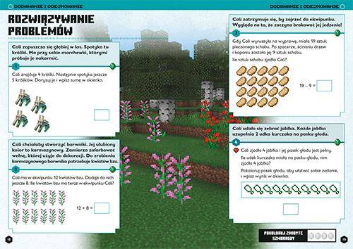 Wydawnictwo Harperkids Minecraft Matematyka Megazadania 7+