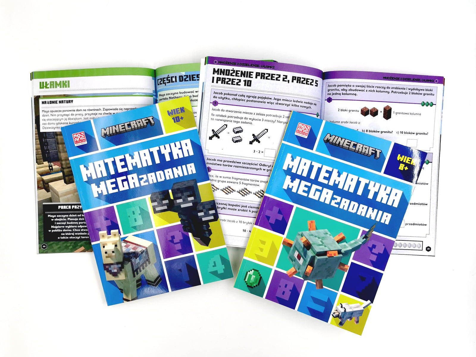Wydawnictwo Harperkids Minecraft Matematyka Megazadania 7+