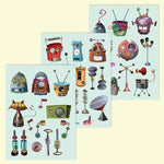 Mudpuppy Magnetyczne postacie Roboty - 4kidspoint.pl