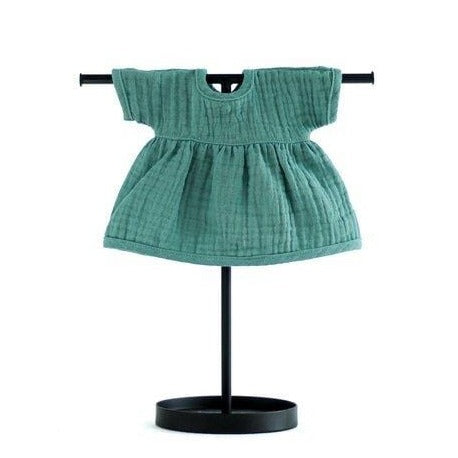 Miniland Sukienka dla lalki Frosty Green 32 cm - 4kidspoint.pl
