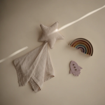Mushie Przytulanka Lovey Star Fog