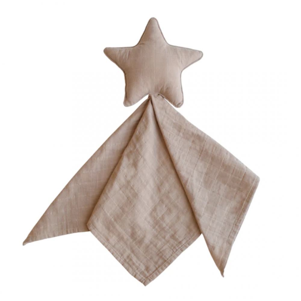 Mushie Przytulanka Lovey Star Natural