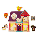 Janod Puzzle muzyczne z uchwytem Moi mali przyjaciele