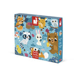 Janod Puzzle sensoryczne Leśne zwierzęta