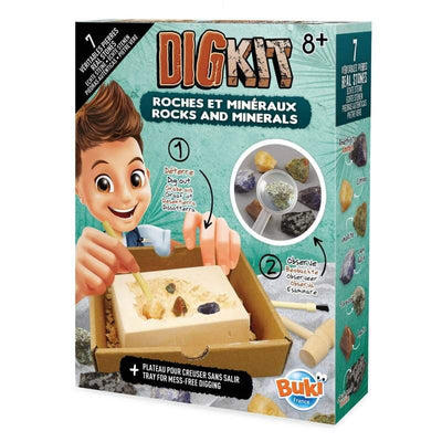 Buki Zestaw archeologa dla dzieci Skały i Minerały 8+ - 4kidspoint.pl
