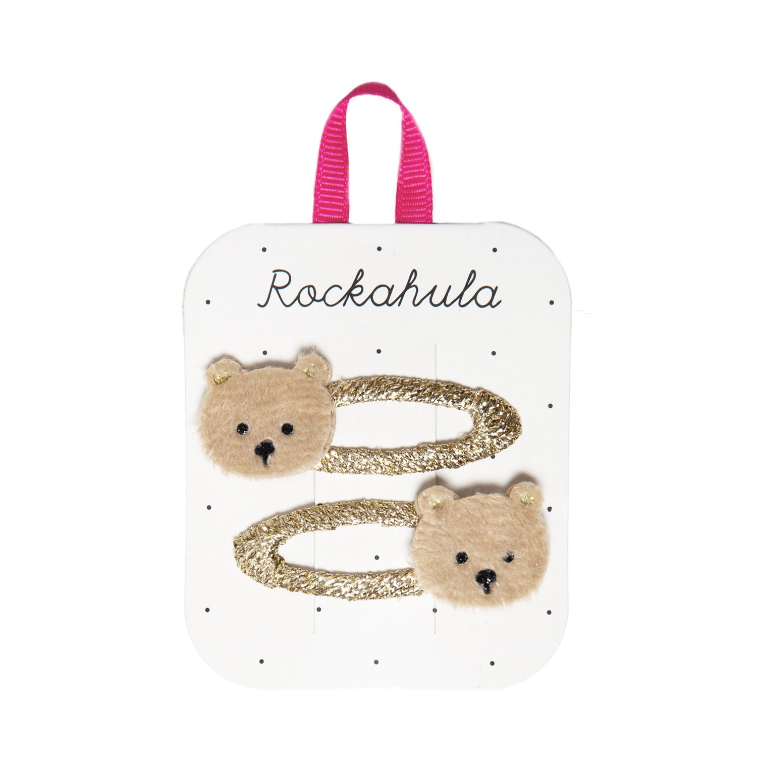 Rockahula Kids 2 spinki do włosów dla dzieci Teddy Bear