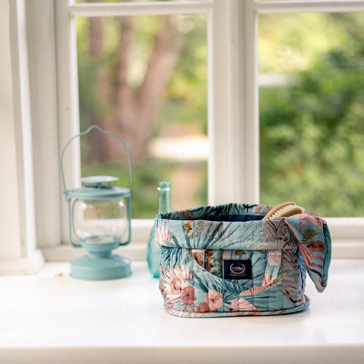 La Millou Organizer na pieluszki pojemnik Boho Palms Deep Ocean