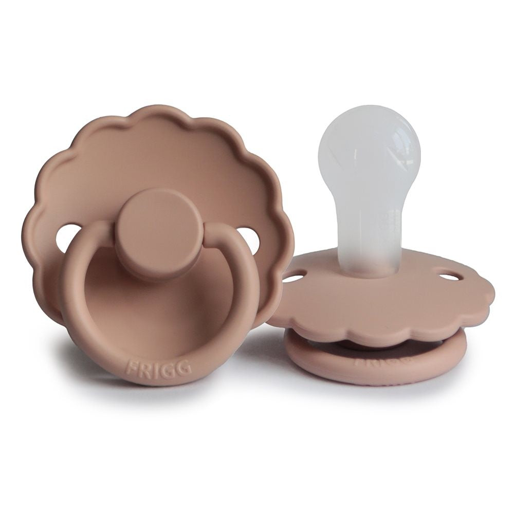 Frigg Smoczek dla niemowlaka silikonowy Daisy Blush 0+