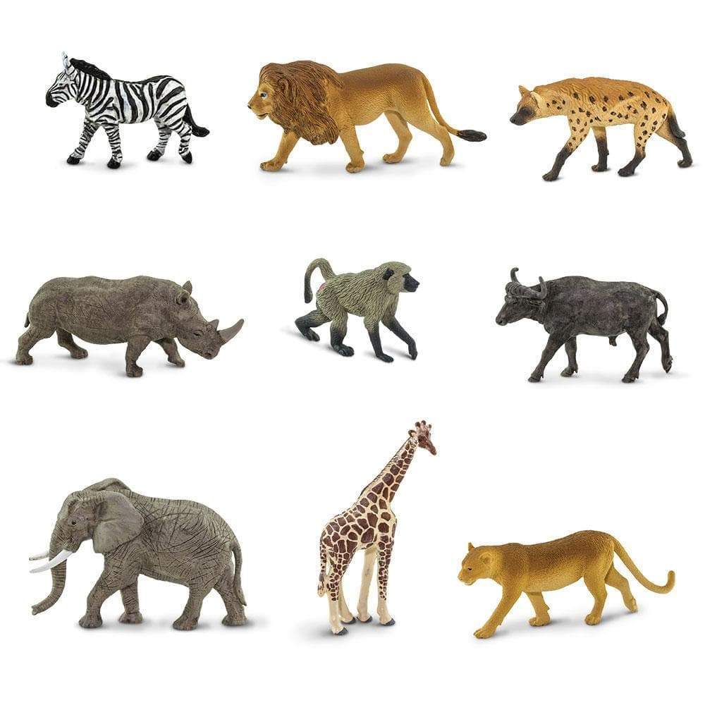Safari Ltd Figurki Montessori zestaw Zwierzęta Południowej Afryki - 4kidspoint.pl