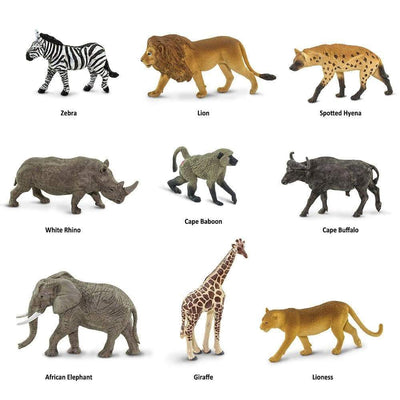 Safari Ltd Figurki Montessori zestaw Zwierzęta Południowej Afryki - 4kidspoint.pl