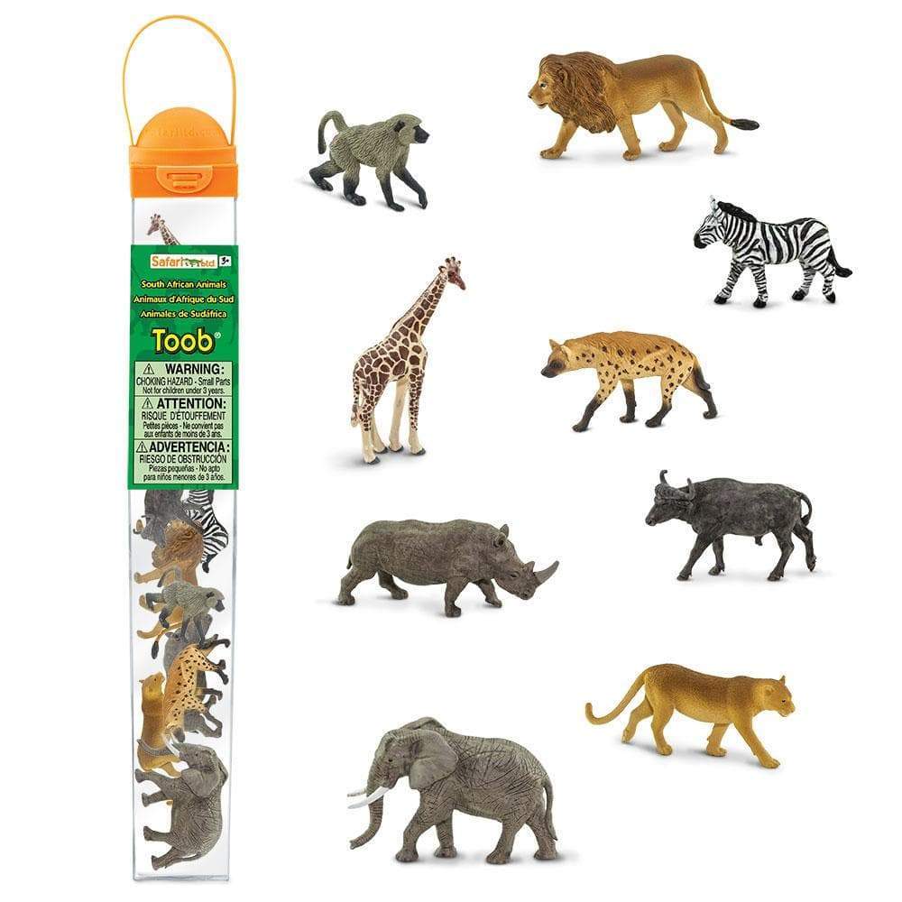 Safari Ltd Figurki Montessori zestaw Zwierzęta Południowej Afryki - 4kidspoint.pl