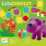 Djeco Gra edukacyjna planszowa dla najmłodszych Little Circuit - 4kidspoint.pl