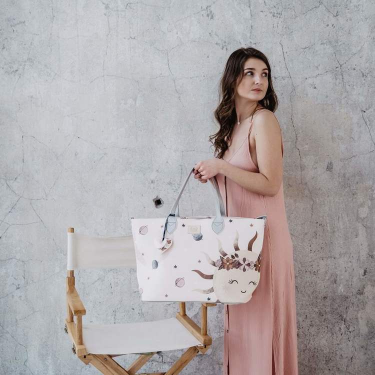 La Millou Torba Feeria Premium Zip By Whatannawears Fly me to the Moon Nude rozmiar M